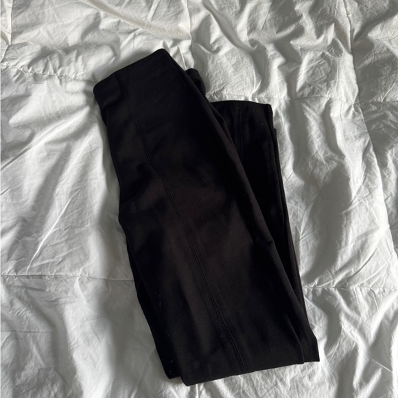 Time and Tru Black Slim Fit Stretch Pants Women's High-Waisted Work/Casual Pant - Picture 1 of 8